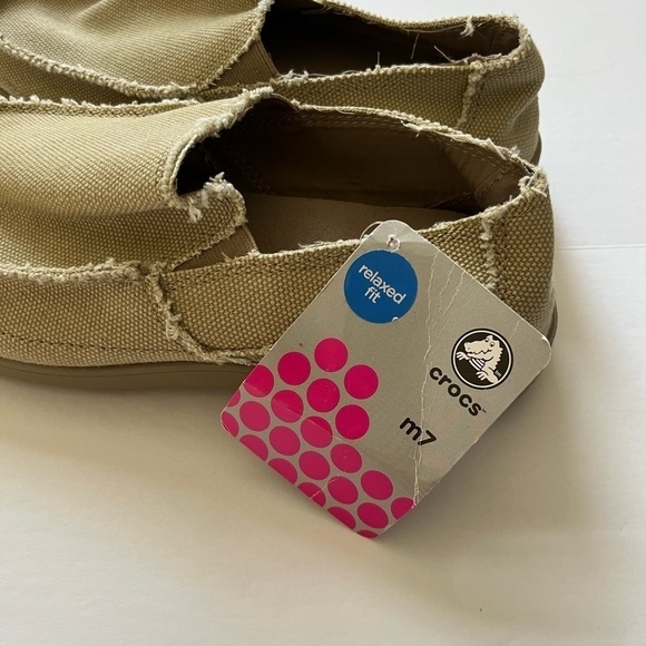 Crocs Avast Khaki Slip On Shoe M 7 New with Tags - Picture 5 of 6